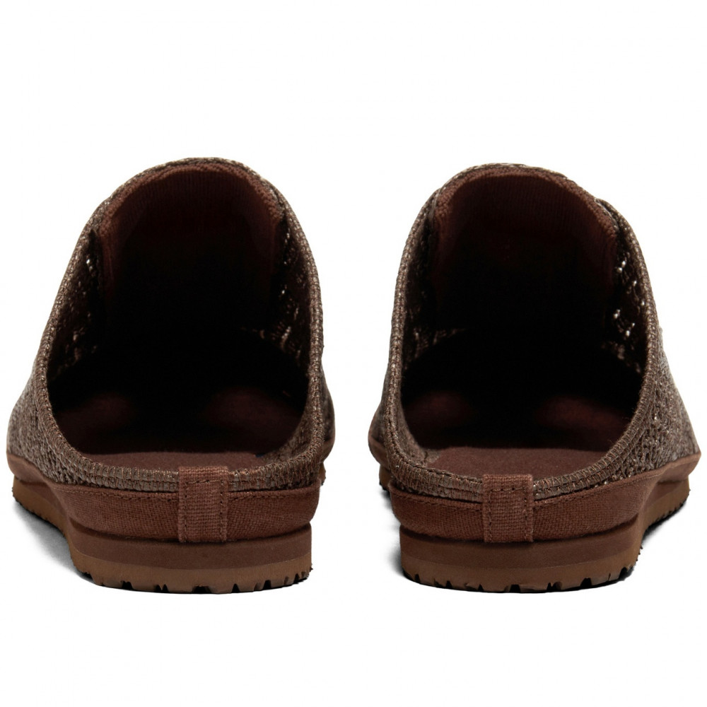 Mexico 66 Closed Toe Slippers Brown Closed Toe Fabric Flat Low Heel 3cm No Special Function 1183c123 202