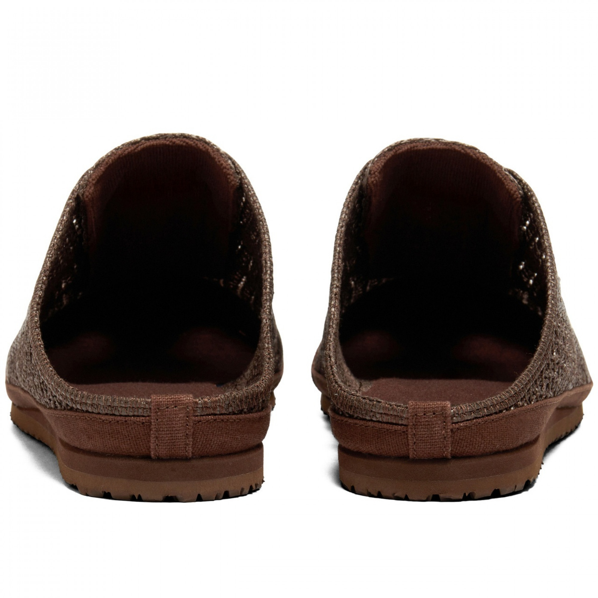Mexico 66 Closed Toe Slippers Brown Closed Toe Fabric Flat Low Heel 3cm No Special Function 1183c123 202
