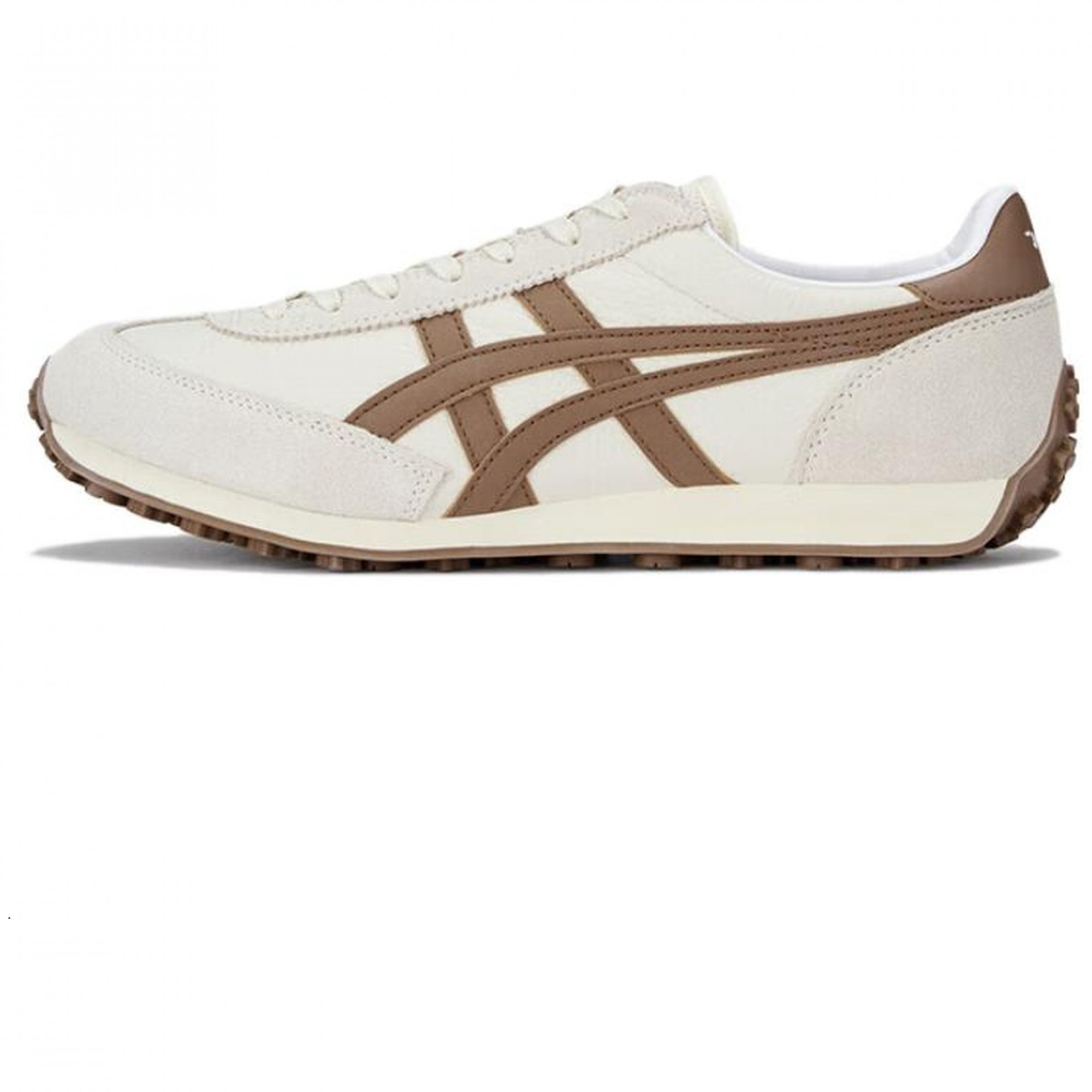 Edr 78 Anti Slip Wear Resistant Low Top Casual Running Shoes Beige Brown