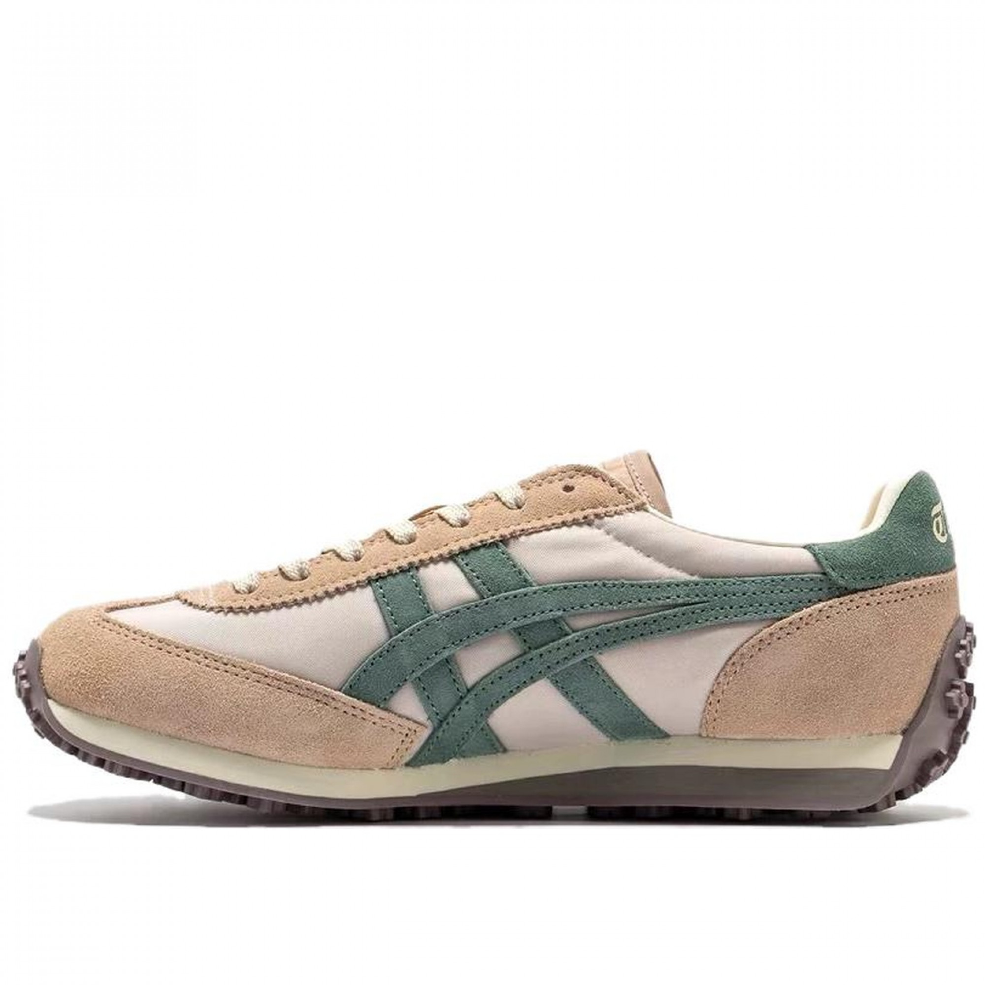 Edr 78 Cushioning Wear Resistant Low Top Casual Shoes Brown Green