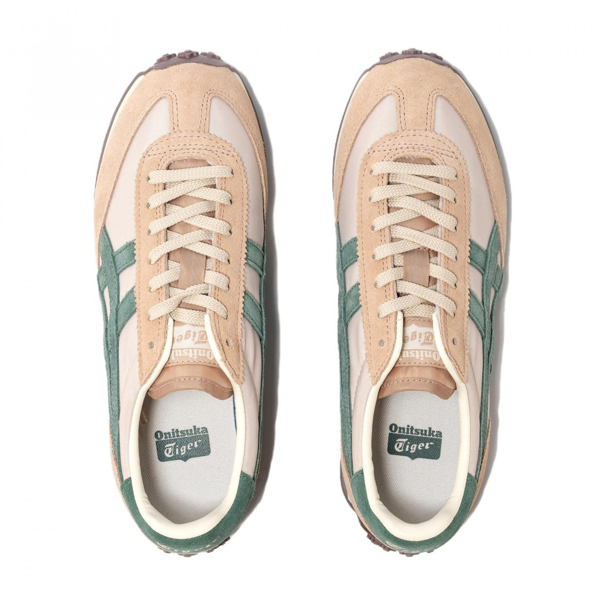 Edr 78 Cushioning Wear Resistant Low Top Casual Shoes Brown Green