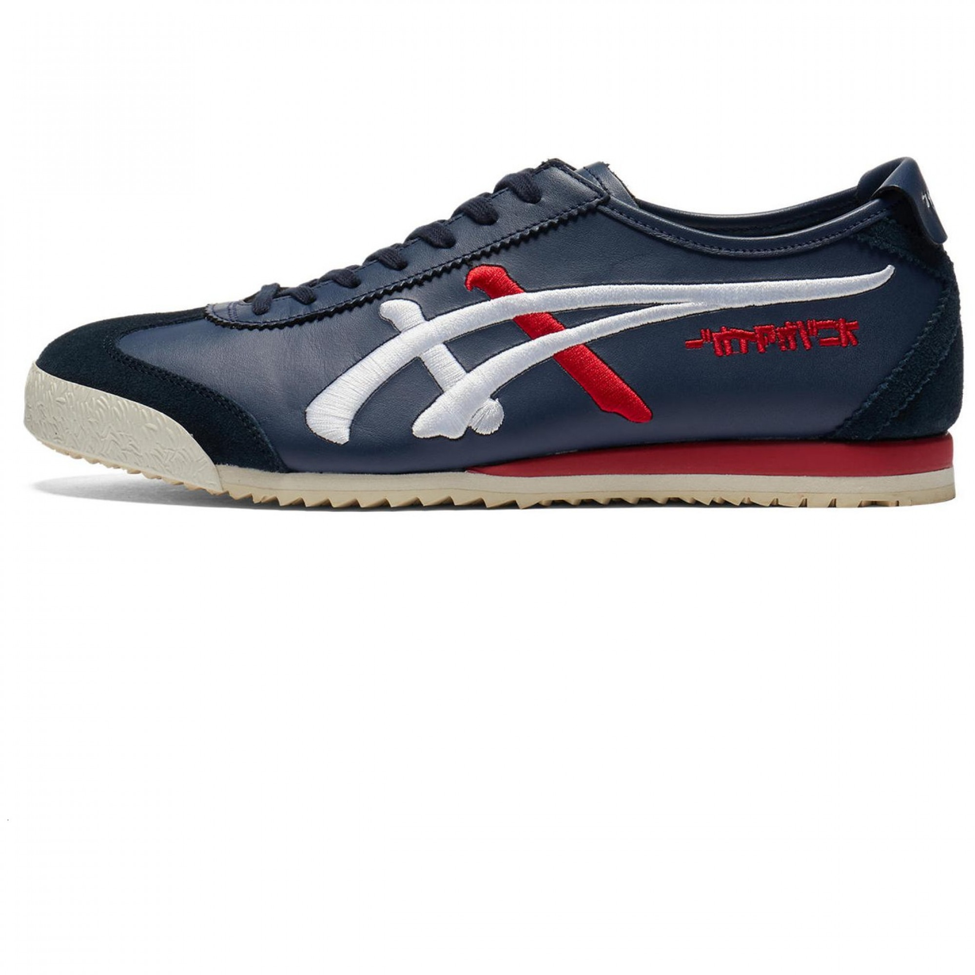 Mexico 66 Slip Resistant Abrasion Resistant Low Top Casual Shoes Blue White