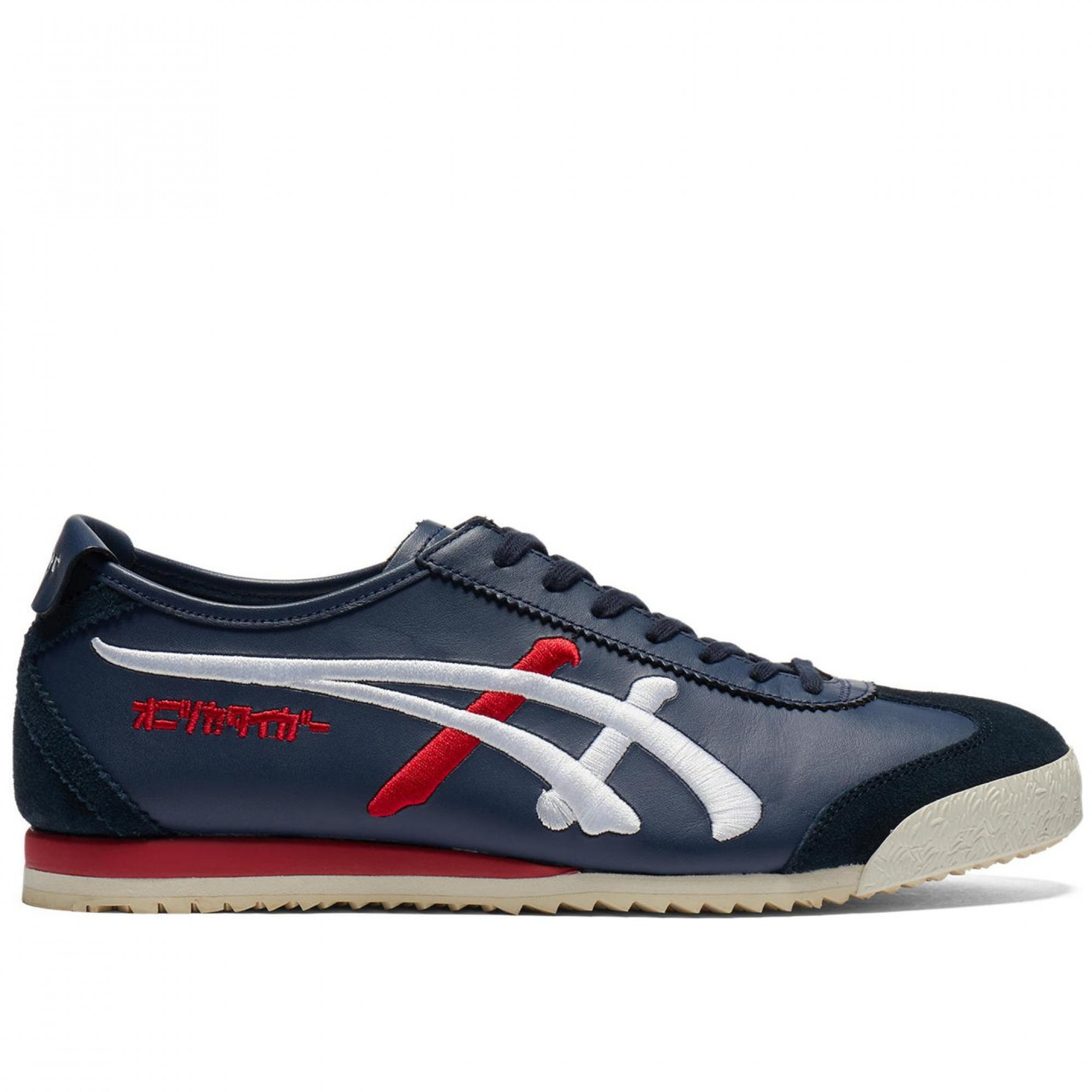 Mexico 66 Slip Resistant Abrasion Resistant Low Top Casual Shoes Blue White
