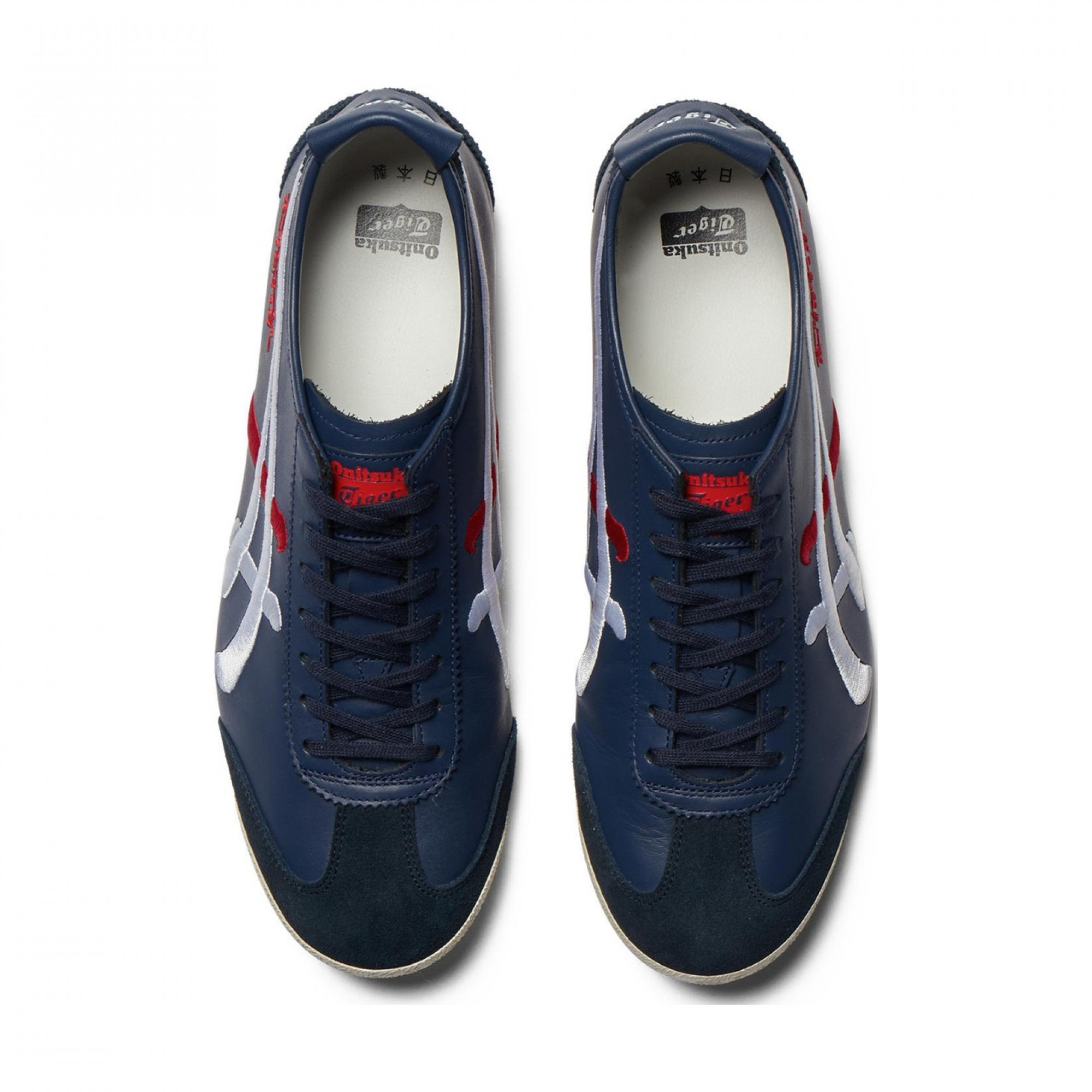 Mexico 66 Slip Resistant Abrasion Resistant Low Top Casual Shoes Blue White