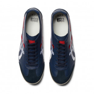 Mexico 66 Slip Resistant Abrasion Resistant Low Top Casual Shoes Blue White