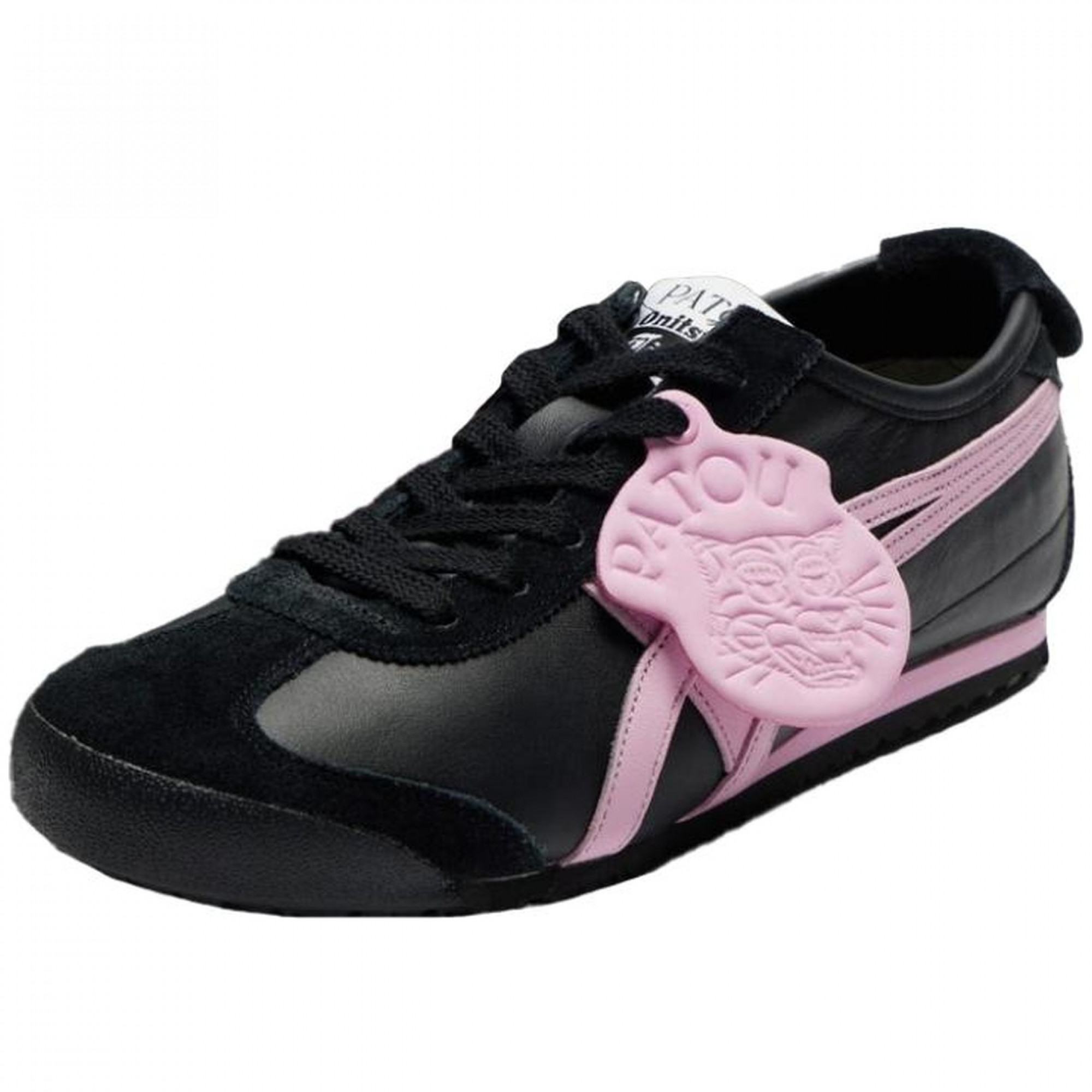Patou X Mexico 66 Anti Slip Wear Resistant Low Top Casual Shoes Black
