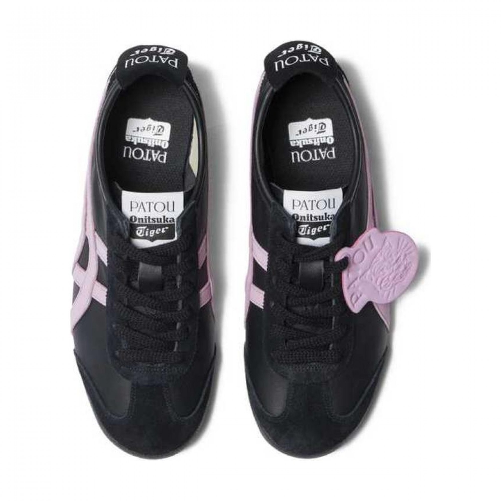 Patou X Mexico 66 Anti Slip Wear Resistant Low Top Casual Shoes Black