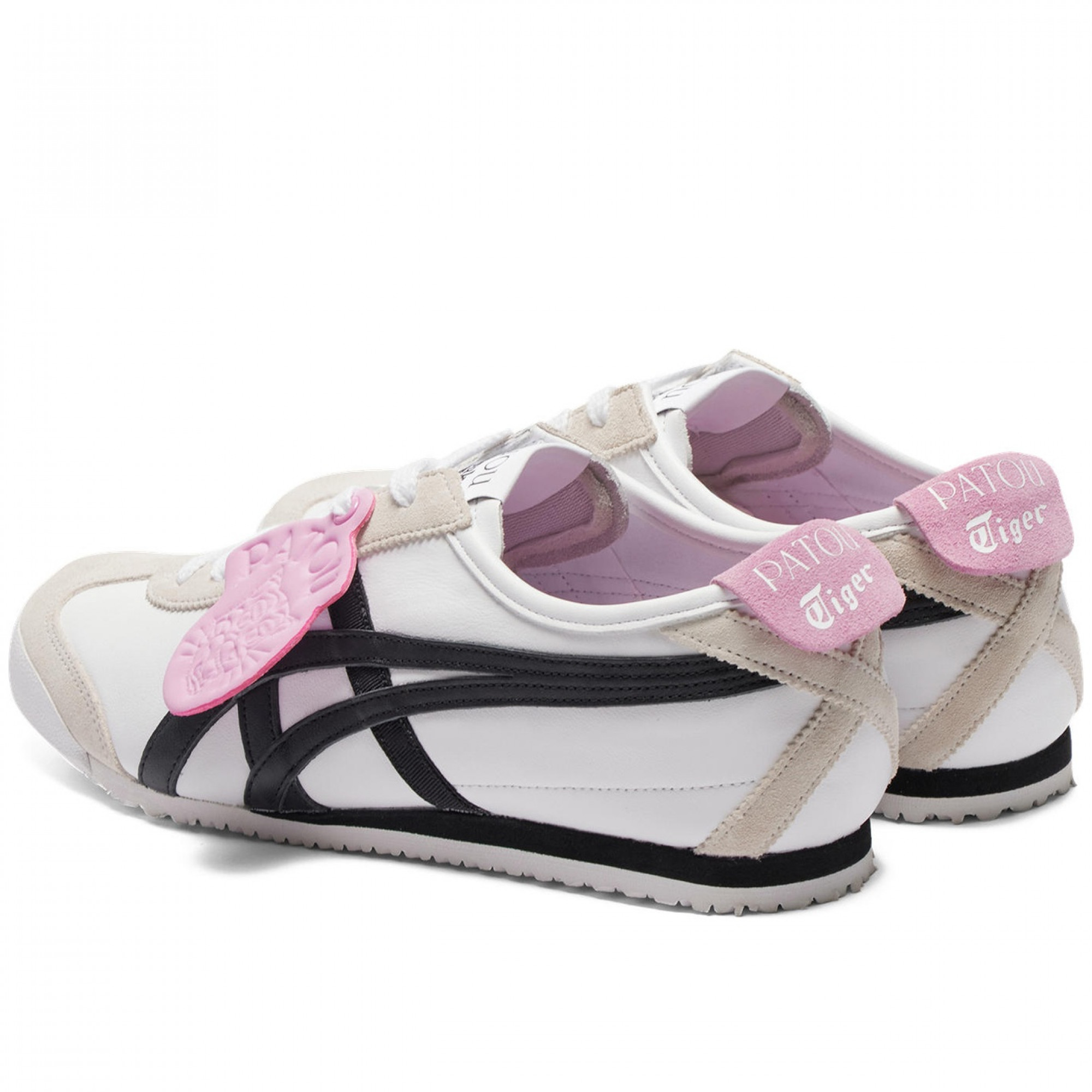 Patou X Mexico 66 Anti Slip Wear Resistant Low Top Casual Shoes White