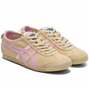 Patou X Mexico 66 Anti Slip Wear Resistant Low Top Casual Shoes Brown Pink
