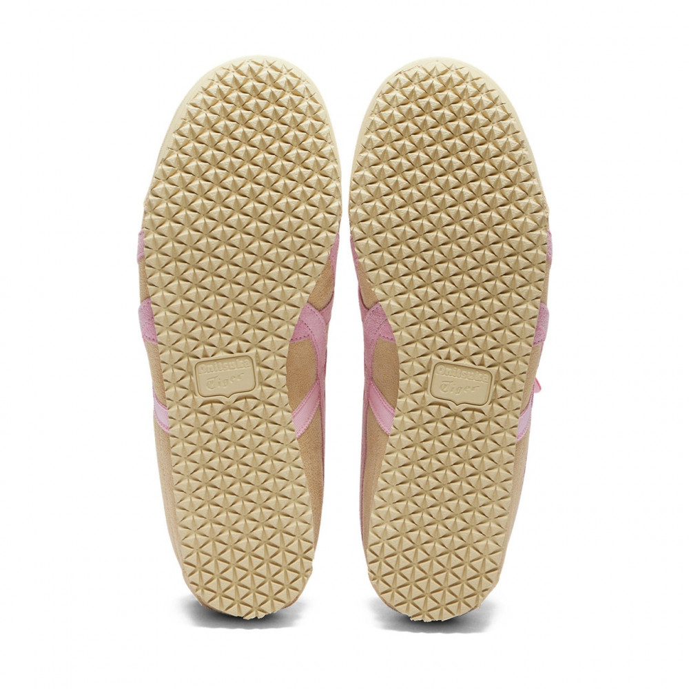 Patou X Mexico 66 Anti Slip Wear Resistant Low Top Casual Shoes Brown Pink