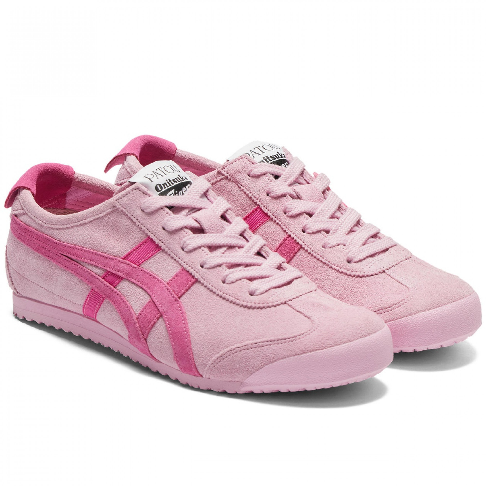 Patou X Mexico 66 Anti Slip Wear Resistant Low Top Casual Shoes Pink