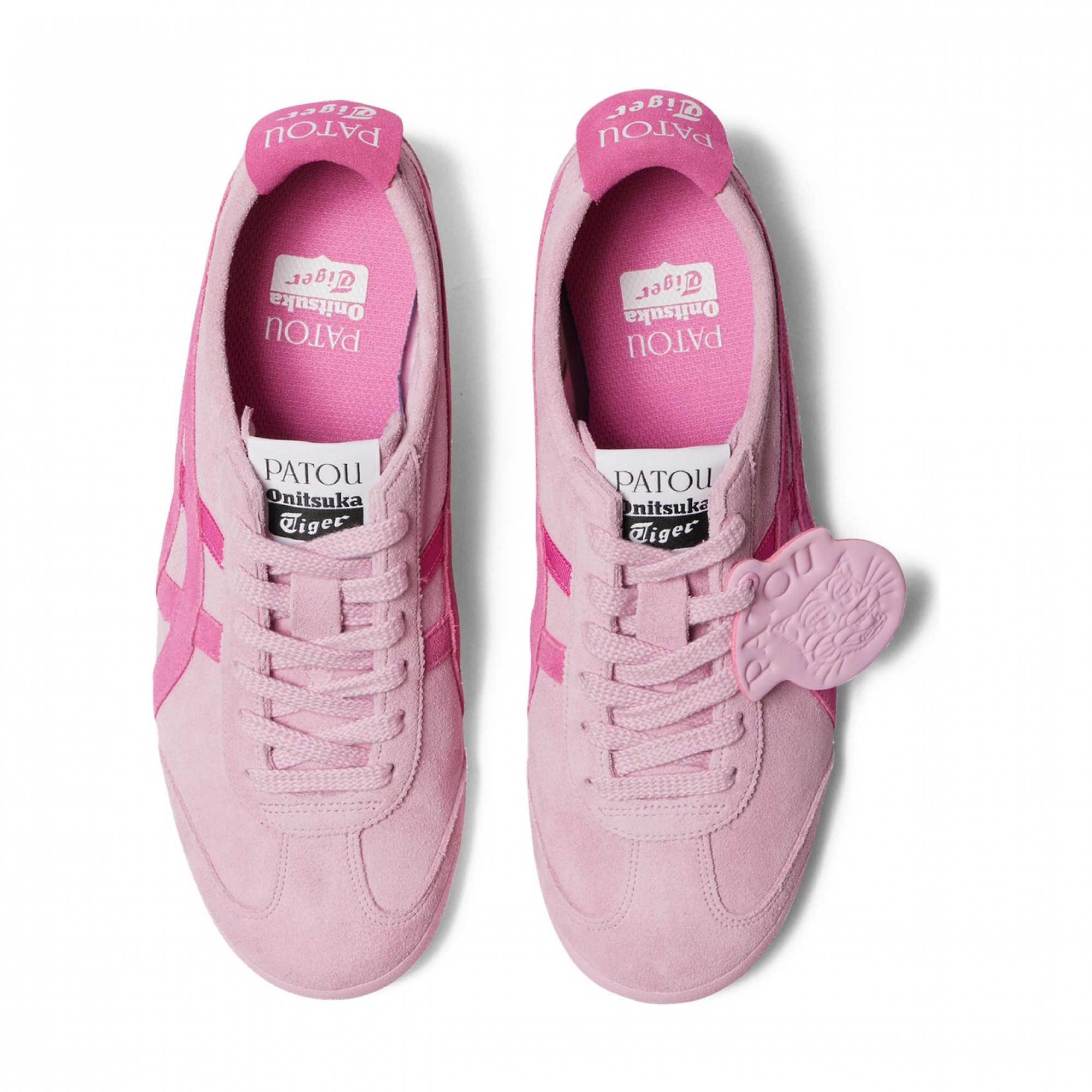 Patou X Mexico 66 Anti Slip Wear Resistant Low Top Casual Shoes Pink