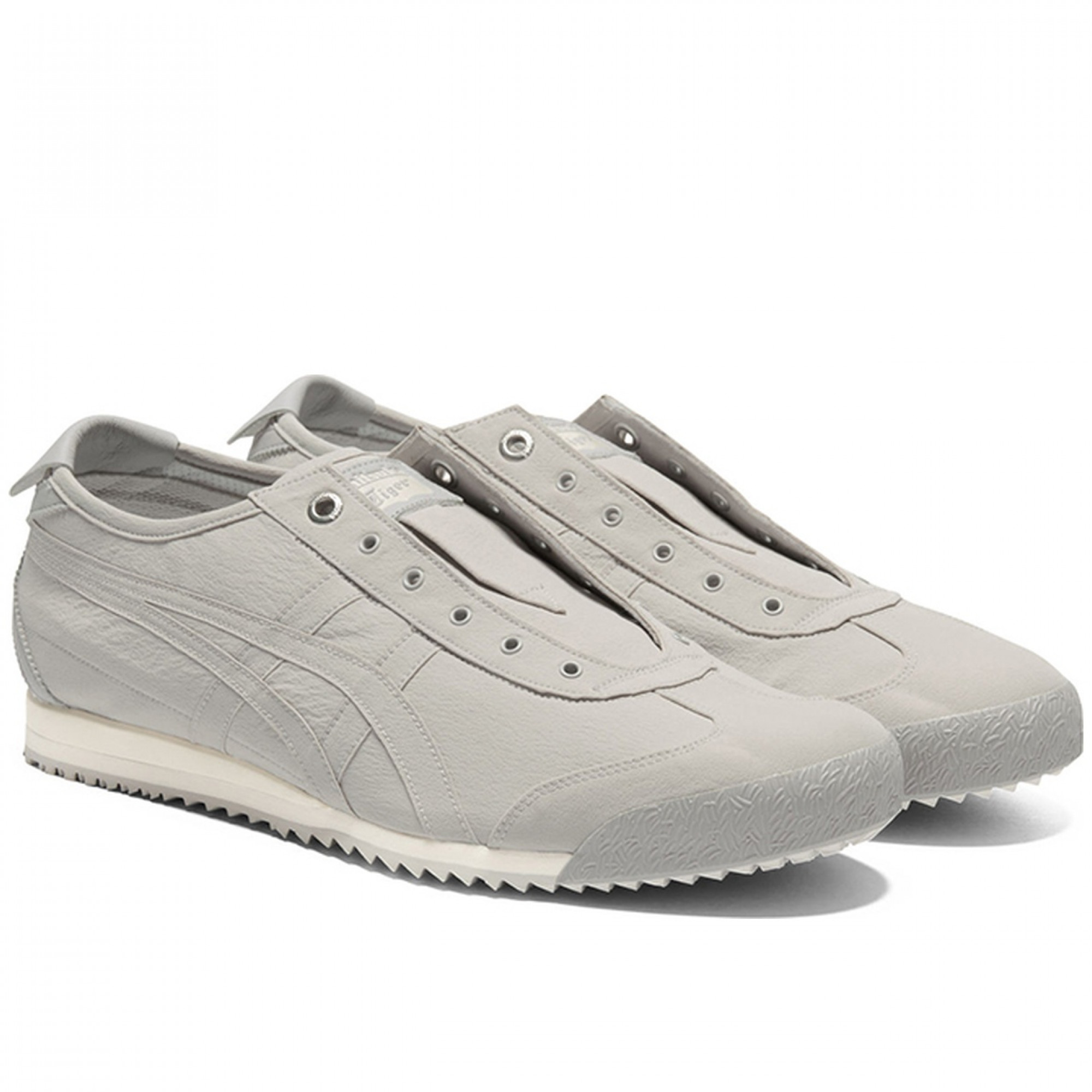Mexico 66 Slip On Low Top Casual Shoes Gray