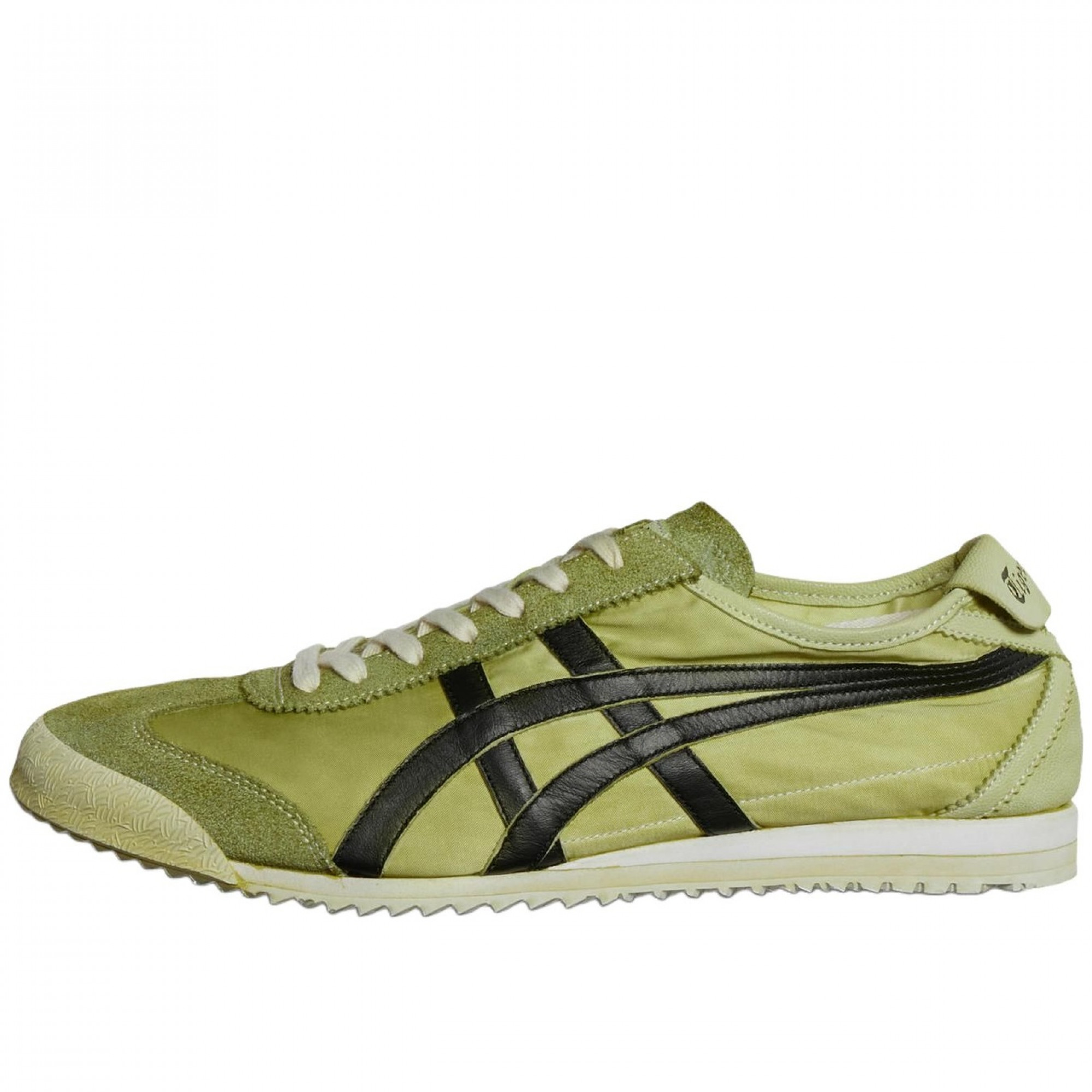 Mexico 66 Anti Slip Wear Resistant Low Top Casual Shoes Green Black