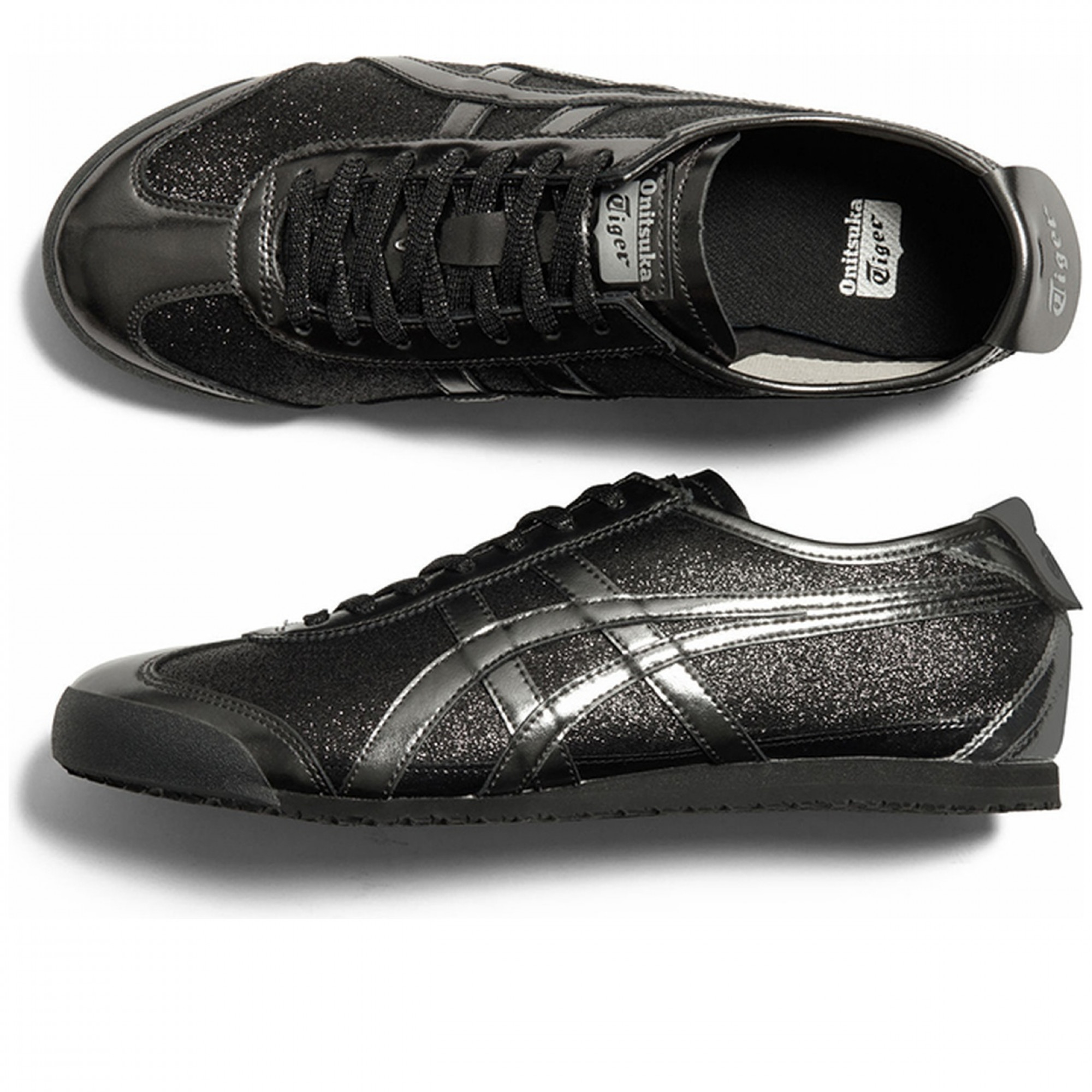 Mexico 66 Low Top Casual Shoes Women S Black Gray
