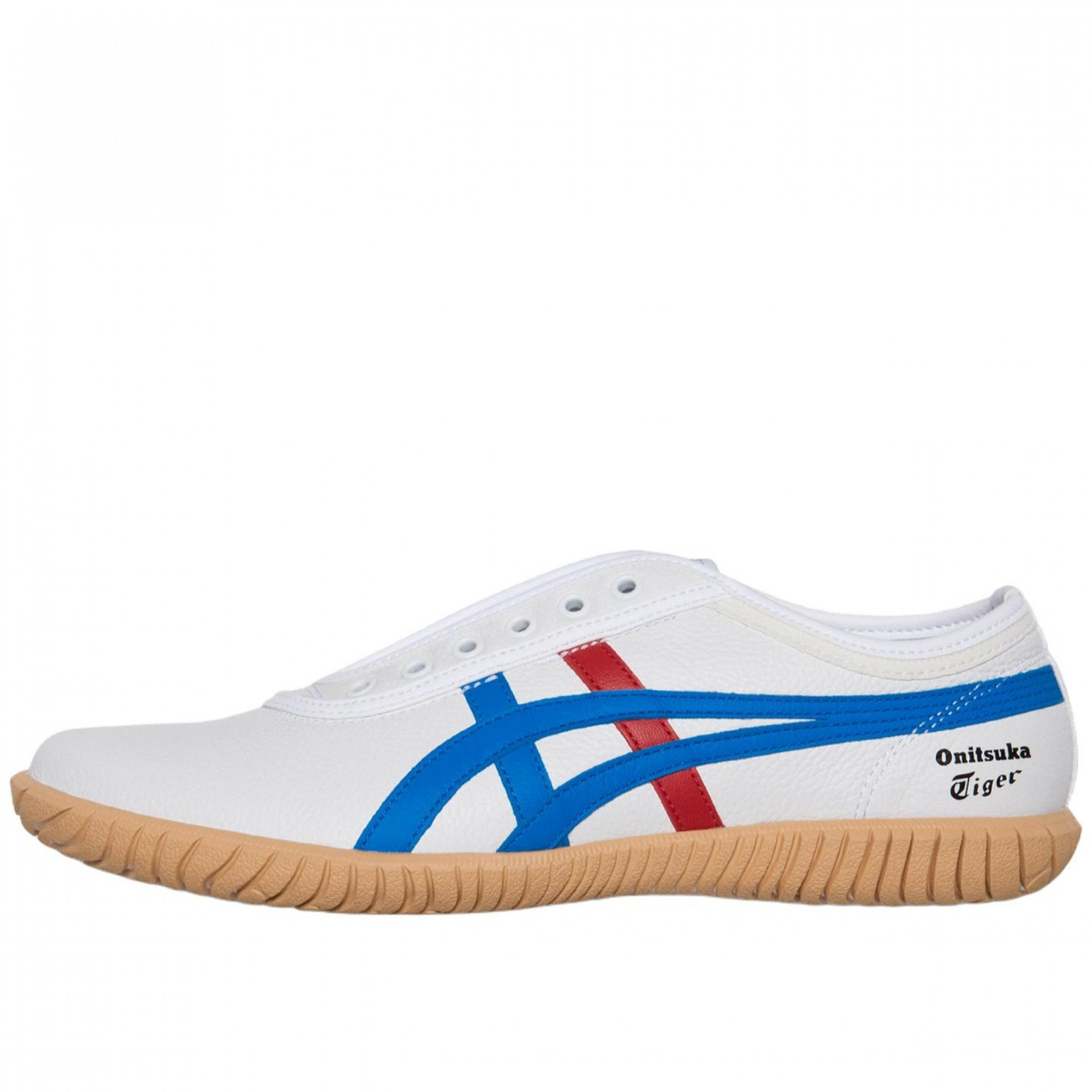 Tsunahiki Slip-On White Directoire Blue Red