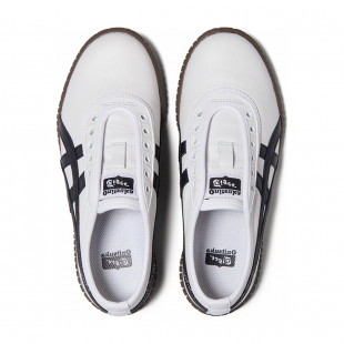 Tsunahiki Slip-On White Black