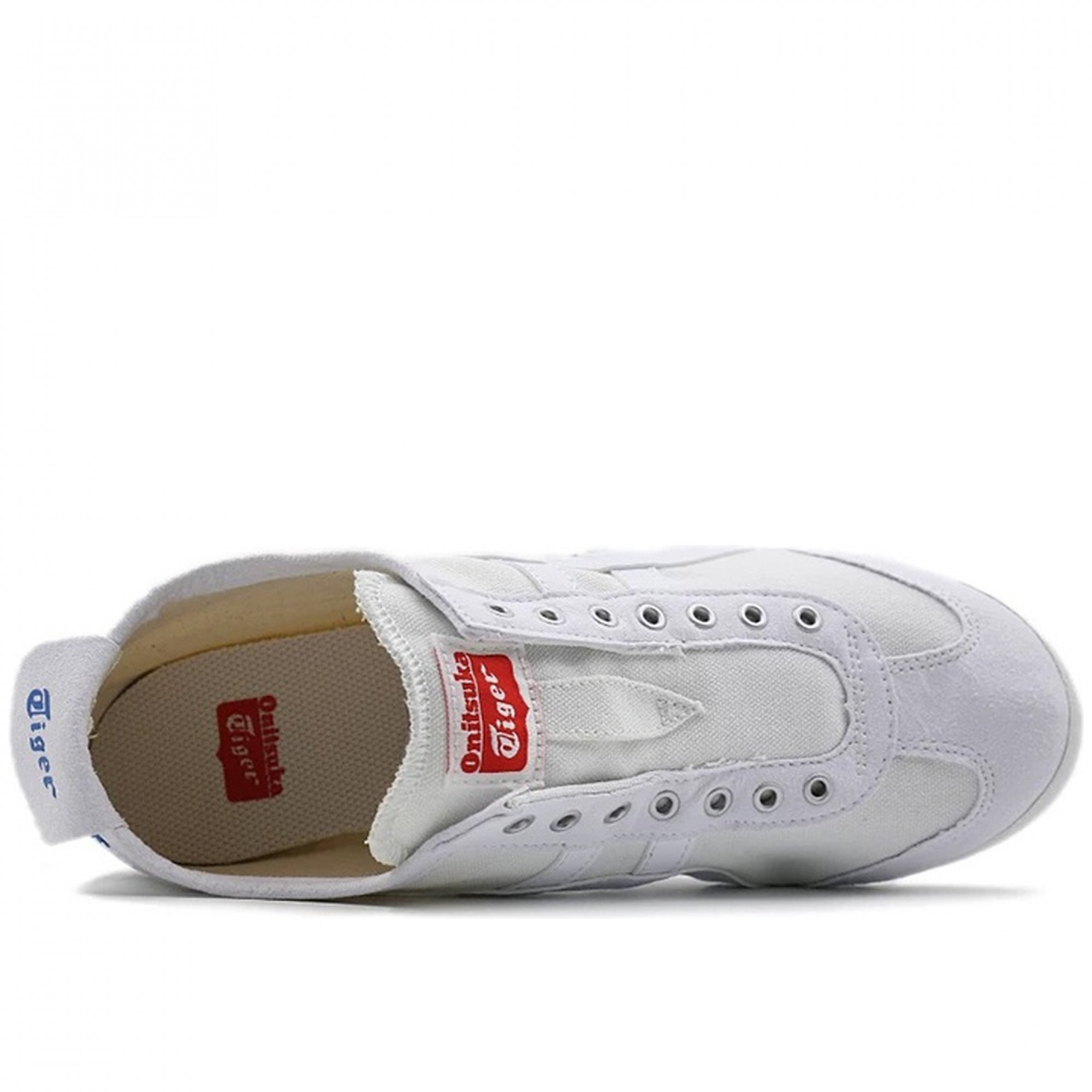 Mexico 66 Slip On White Blue
