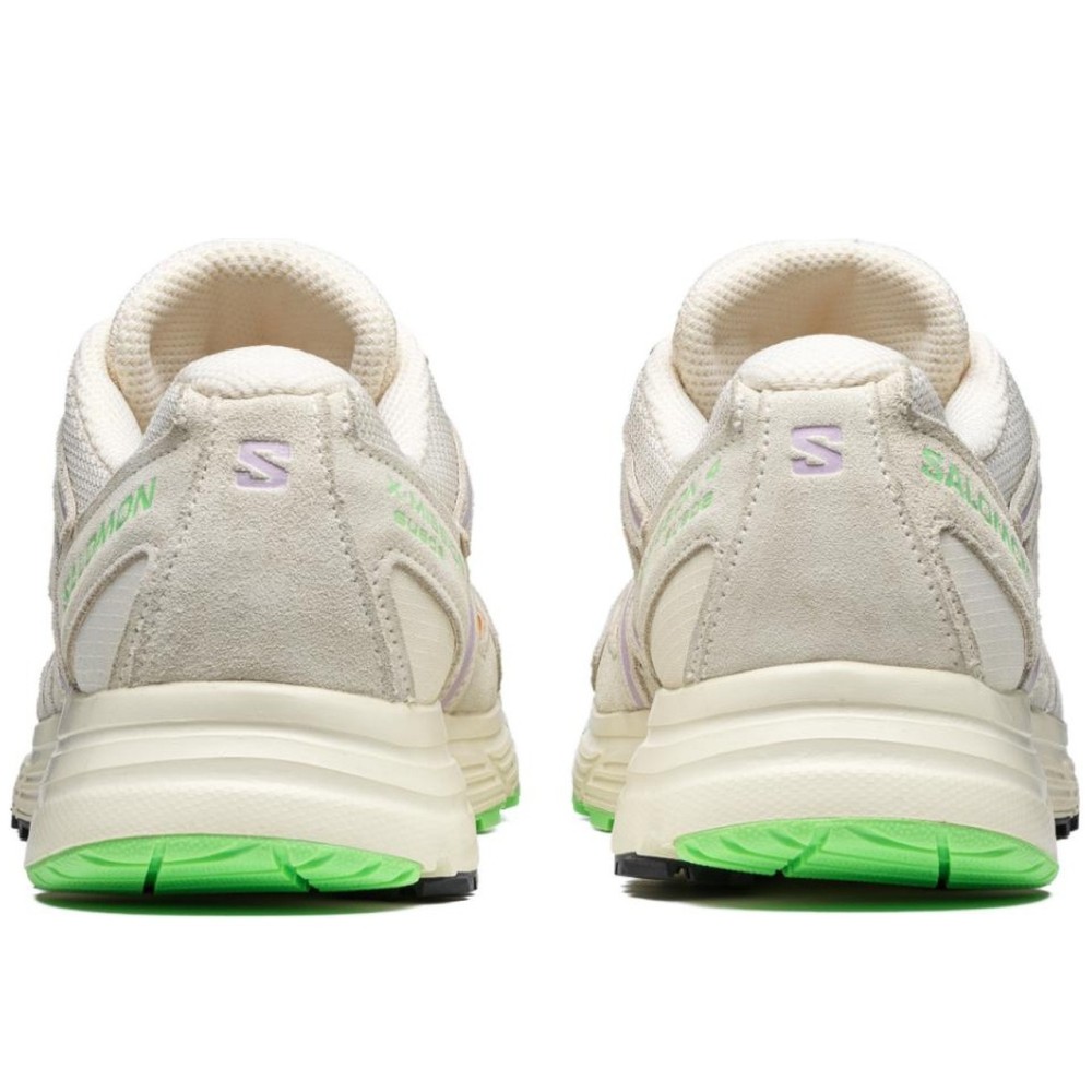 X Mission 4 Suede Vanilla White