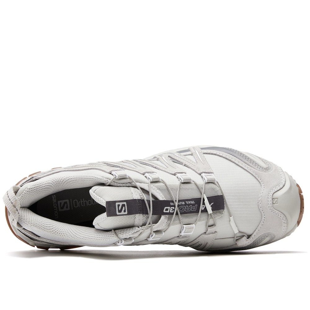 XA Pro 3D Suede White Grey
