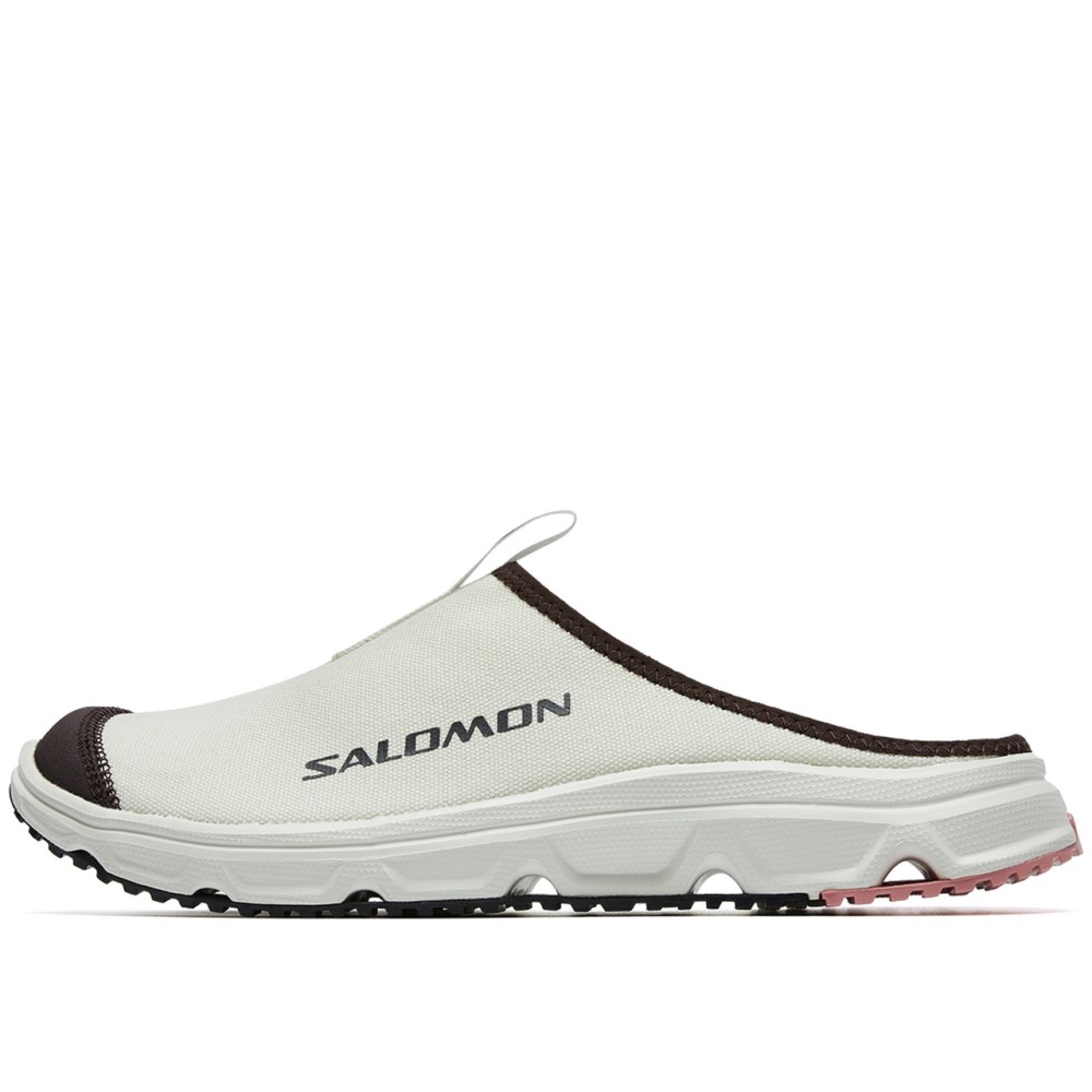 Rx Slide 3 0 Quiet Closed Toe Slippers Unisex White Green