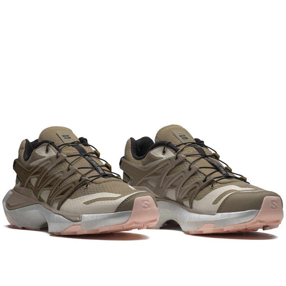Xt Pu Re Advanced Breathable Low Running Unisex Gray Brown