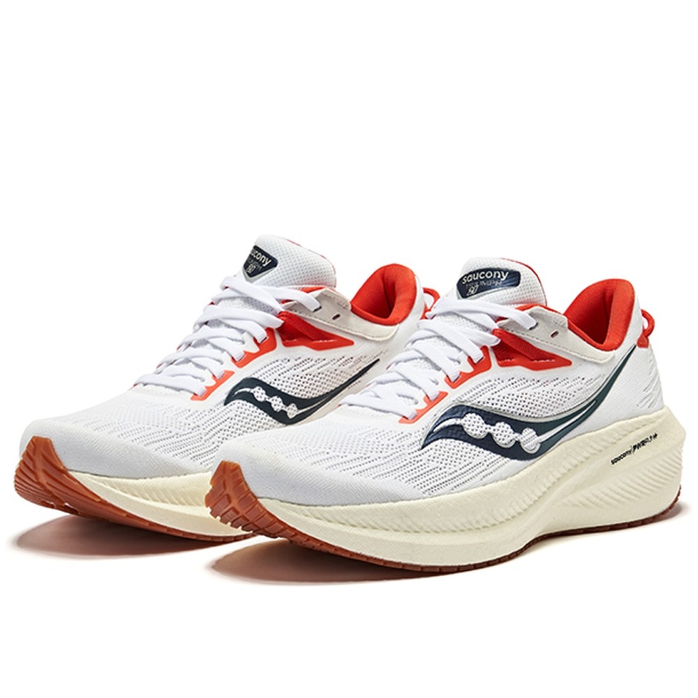 Triumph Victory 21 Rebound Low Top Running Shoes Women S White Red