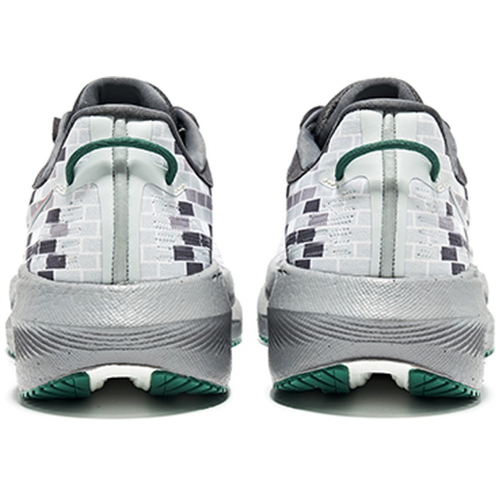 Triumph 21 Cushioning Abrasion Resistant Breathable Low Top Casual City Commute Running Shoes Unisex Gray Green