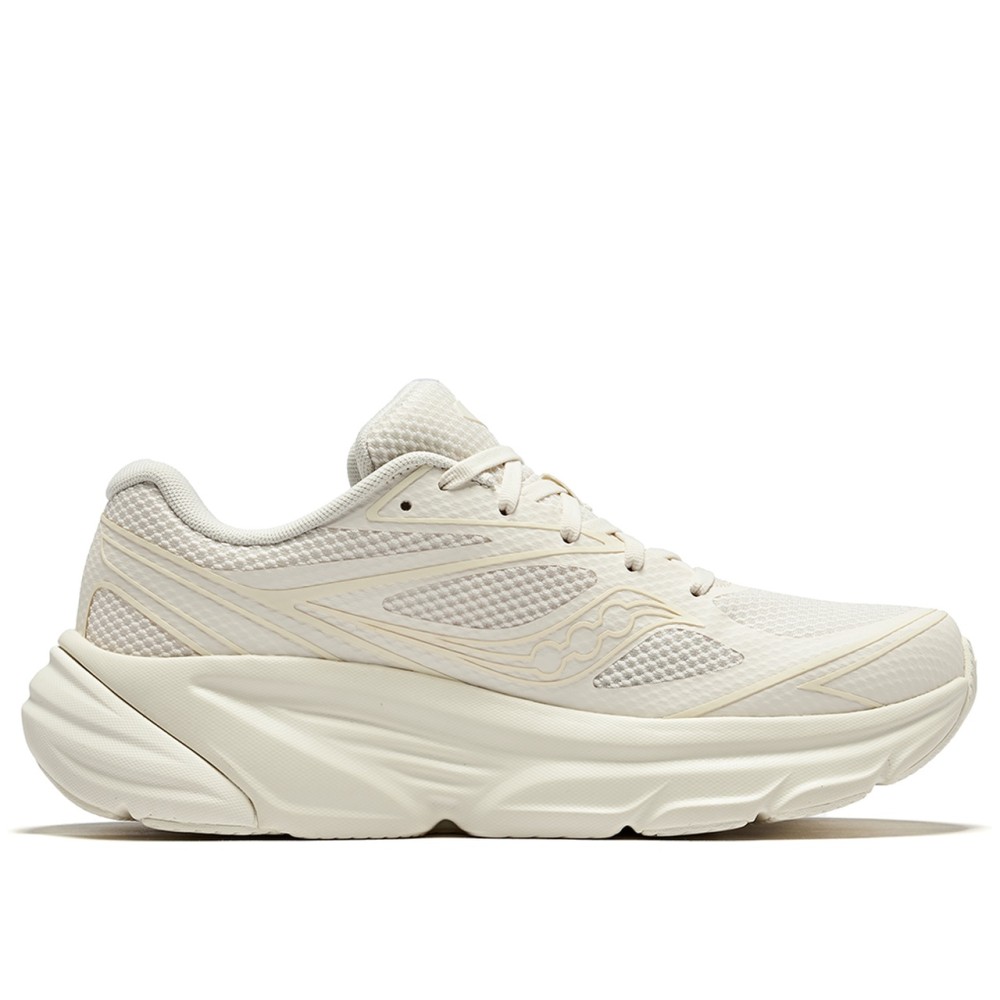 Everyday Versatile Commute Cushioning Running Shoes With Comfortable Fit Pwrrun Unisex Beige