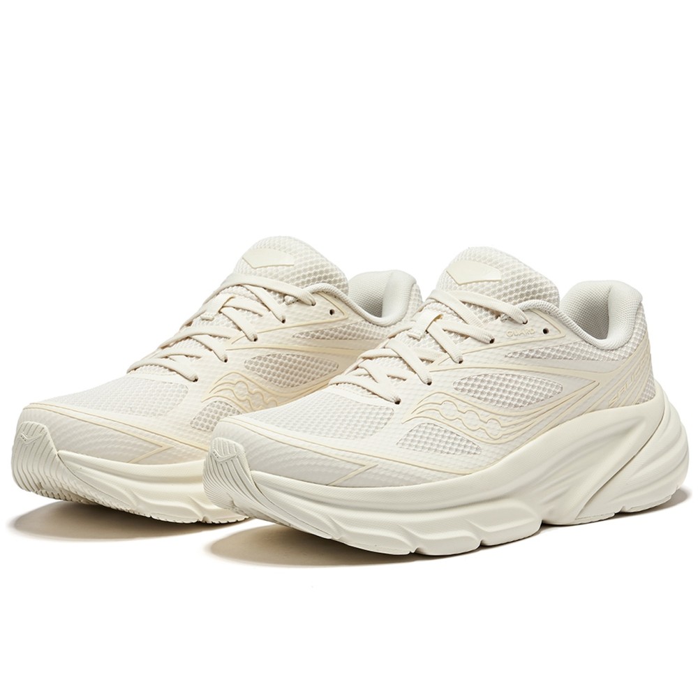 Everyday Versatile Commute Cushioning Running Shoes With Comfortable Fit Pwrrun Unisex Beige